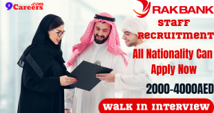 RAK Bank Careers in UAE