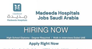 Madeeda Hospitals Jobs