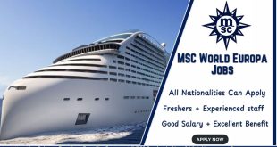 MSC World Europa Jobs